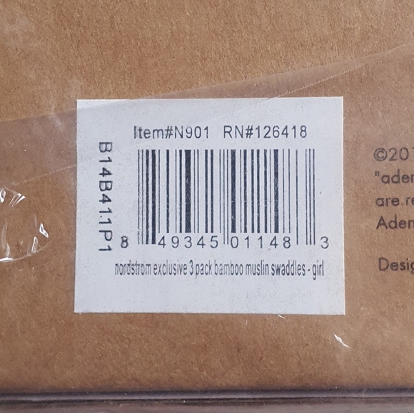 NEW! Rare HTF Bamboo Aden & Anais Swaddles - Picture 6 of 7